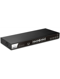 DrayTek VSQ2200X-K VigorSwitch Q2200x 16 Port 2.5GbE Layer 2+ Managed Switch with 4x 10 GbE SFP Uplinks