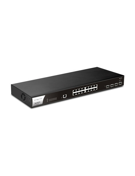 DrayTek VSQ2200X-K VigorSwitch Q2200x 16 Port 2.5GbE Layer 2+ Managed Switch with 4x 10 GbE SFP Uplinks