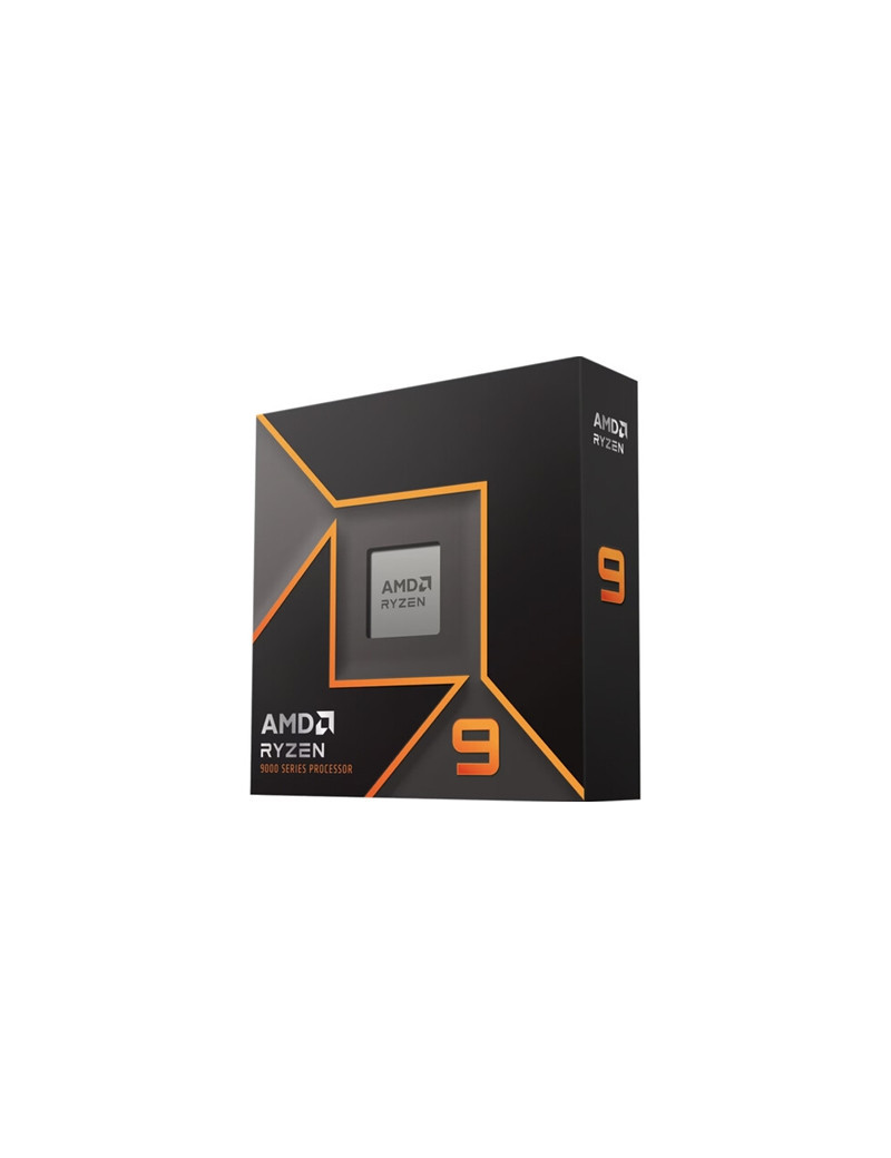 AMD Ryzen 9 9900X with Radeon Graphics  12 Core AM5 Processor  24 Threads  4.4Ghz up to 5.6GHz Turbo  64MB Cache  120W  No Fan