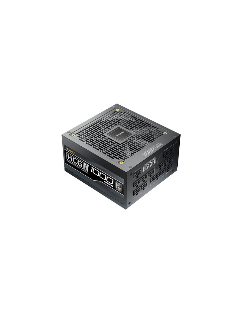 Antec HCG1000 PRO Platinum ATX 3.1 Power Supply - 1000W  Fully Modular  80 PLUS Platinum Certified  Silent Fan  High-Performance Gaming PSU