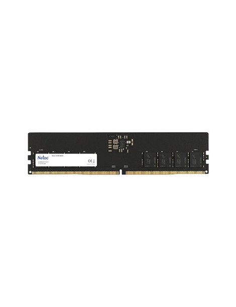 Netac NTBSD5P48SP-08 8GB DIMM System Memory  DDR5  4800MHz  1 x 8GB  288 Pin  1.1v  CL40-40-40-77 Bulk Packed