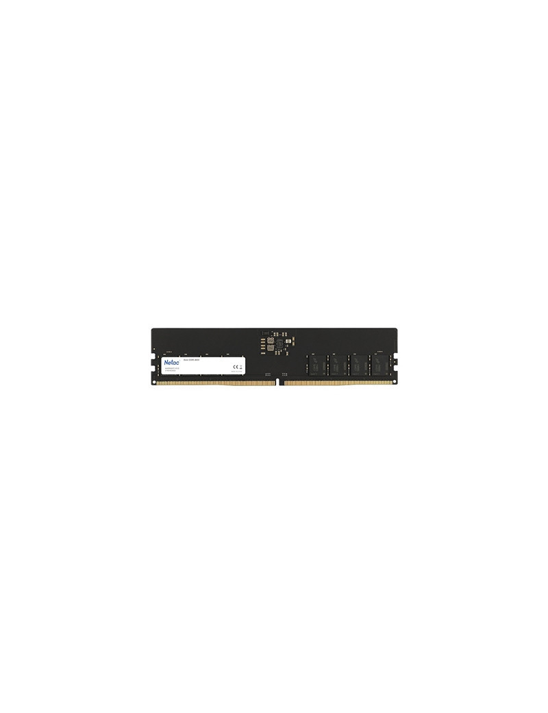 Netac NTBSD5P48SP-16 16GB DIMM System Memory  DDR5  4800MHz  1 x 16GB  288 Pin  1.1v  CL40-40-40-77 Bulk Packed