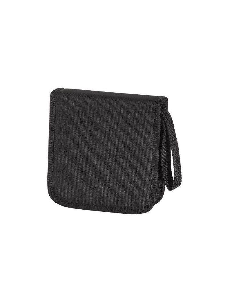 Hama CD/DVD/Blu-Ray Disc Wallet  Up to 32 Discs  Black