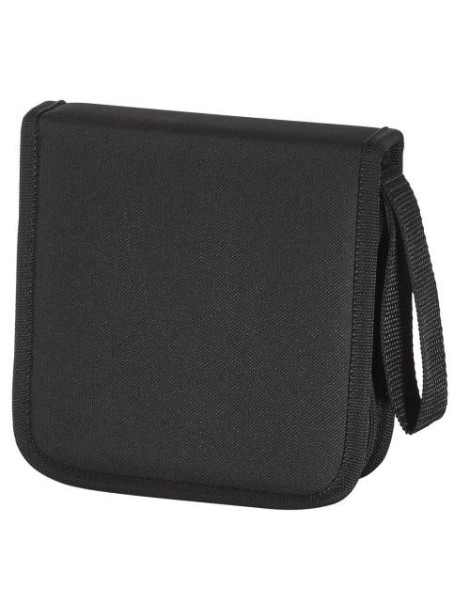 Hama CD/DVD/Blu-Ray Disc Wallet  Up to 32 Discs  Black