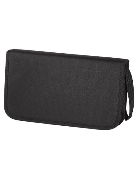 Hama CD/DVD/Blu-Ray Disc Wallet  Up to 64 Discs  Black