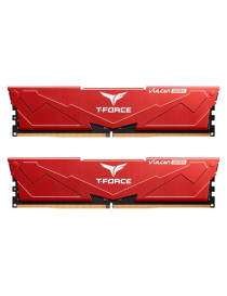 Team T-Force Vulcan FLRD532G5200HC40CDC01 32GB (2x16GB) System Memory  5200MHz  CL40  DDR5 Kit  Red