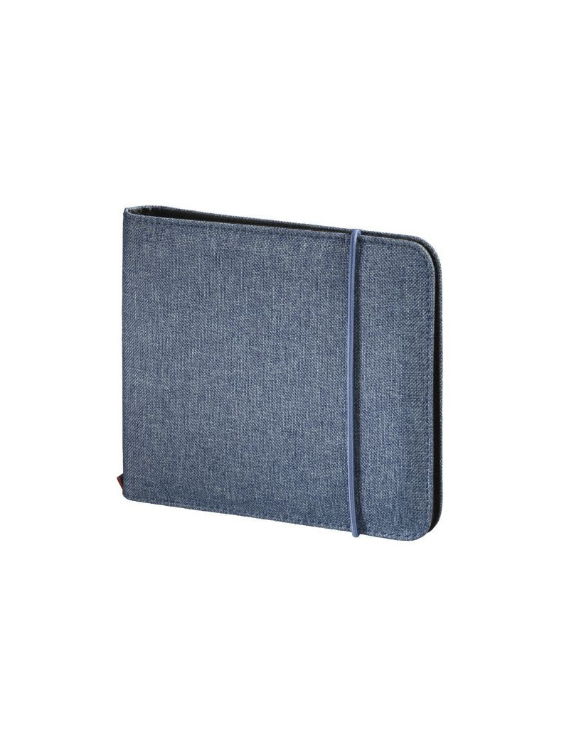 Hama Up to Fashion CD/DVD/Blu-Ray Disc Wallet  Up to 24 Discs  Blue