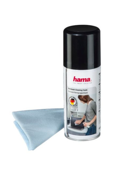 Hama Screen Cleaning Foam  100ml  Microfibre Cloth Included