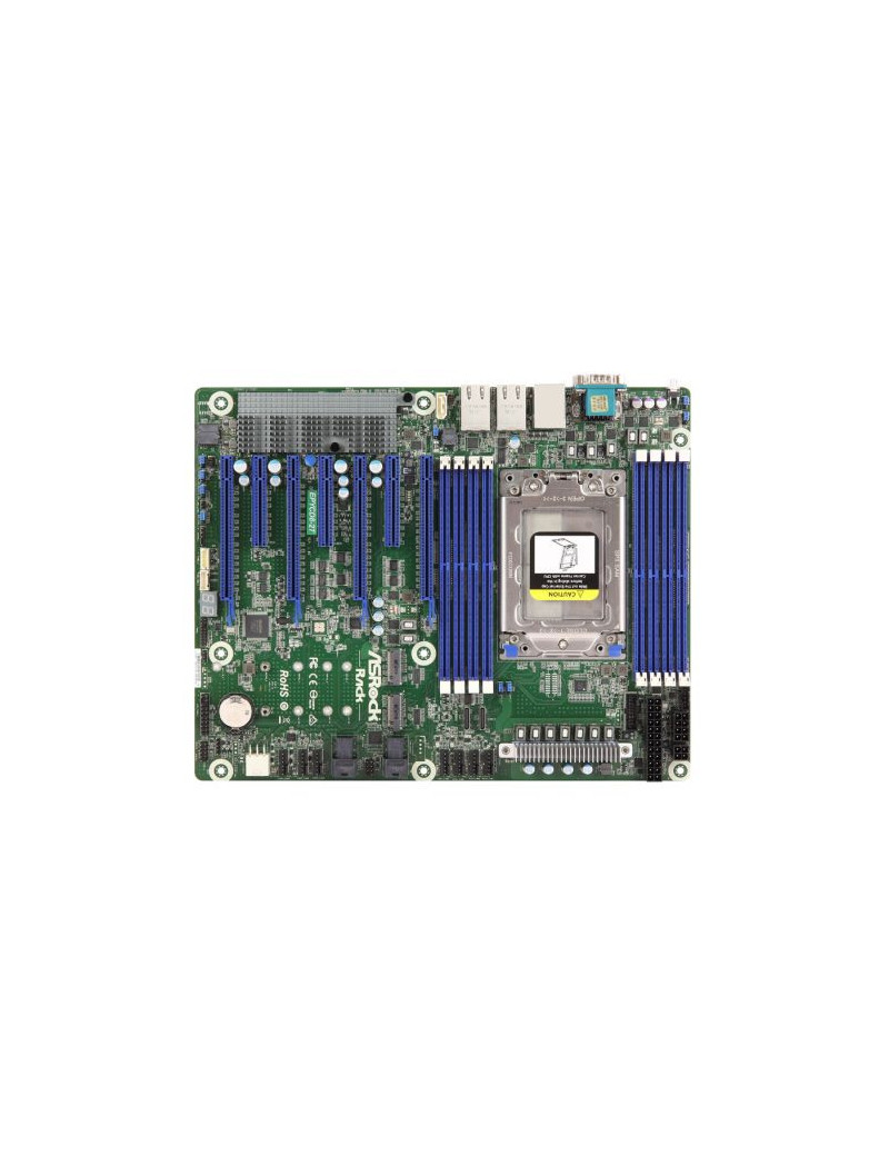 Asrock Rack EPYCD8-2T Server Board  AMD SP3 (LGA4094)  ATX  8 Channel DDR4  Dual 10G LAN  IPMI  OCuLink Support  mini SAS  M.2