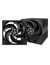 Arctic P14 Pressure Optimised 14cm Case Fans (5 Pack)  Black  Fluid Dynamic  1700 RPM  Value Pack