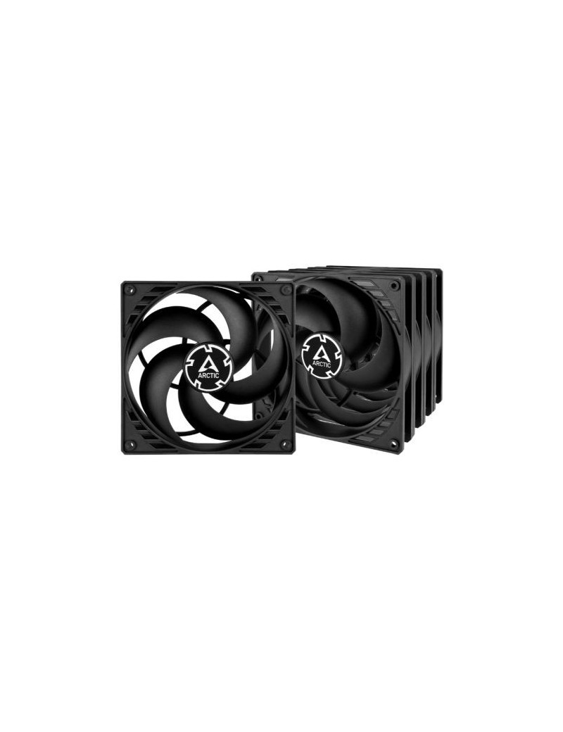 Arctic P14 Pressure Optimised 14cm Case Fans (5 Pack)  Black  Fluid Dynamic  1700 RPM  Value Pack