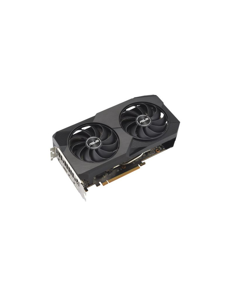 Asus DUAL RX6600 V2  8GB GDDR6  PCIe4  HDMI  3 DP  2491MHz Clock