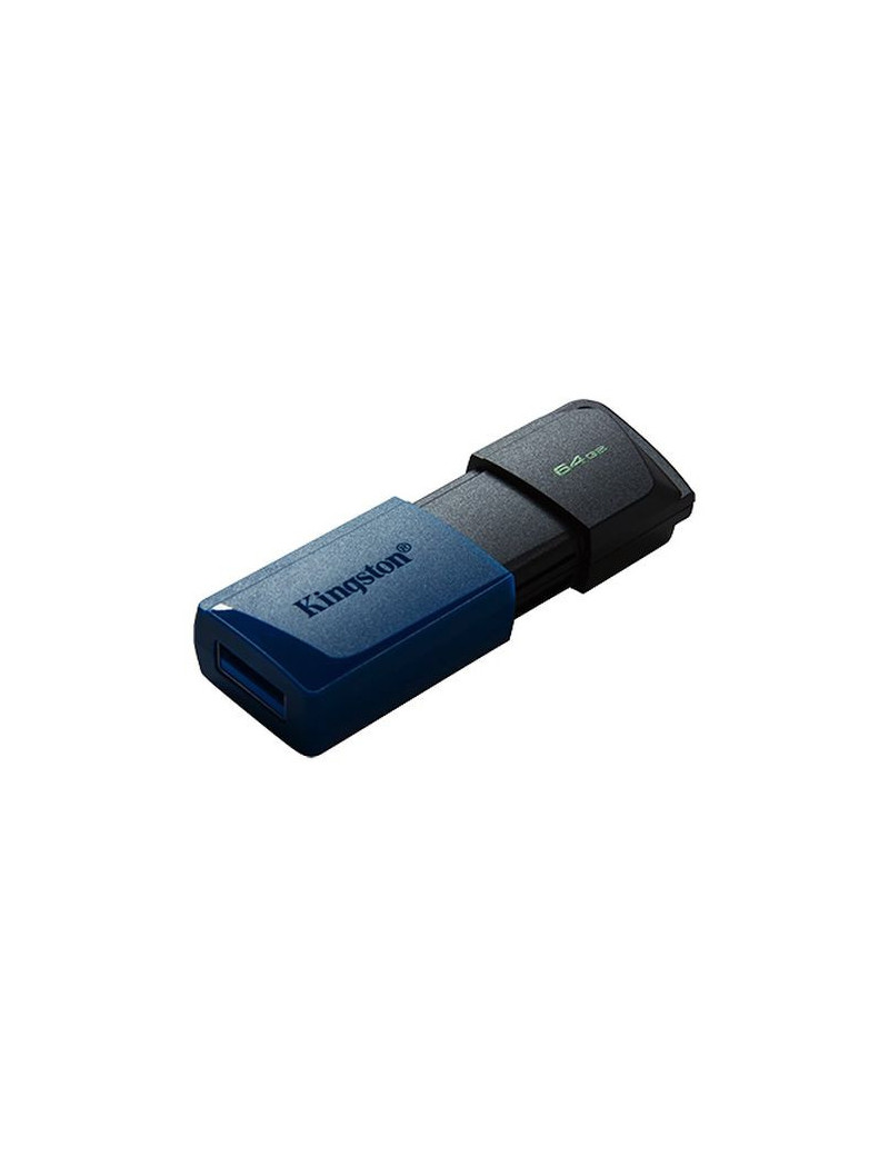 Kingston 64GB DataTraveler Exodia M USB 3.2 Gen1 Memory Pen  Moving Cap  Key Ring