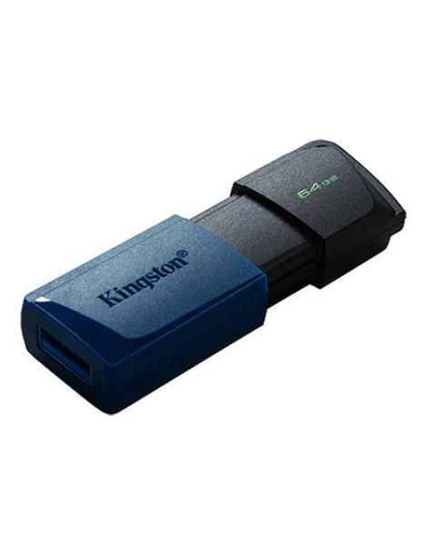 Kingston 64GB DataTraveler Exodia M USB 3.2 Gen1 Memory Pen  Moving Cap  Key Ring