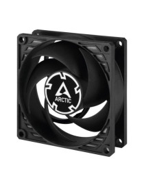 Arctic P8 Pressure Optimised 8cm Case Fan  Black  Fluid Dynamic  3000 RPM