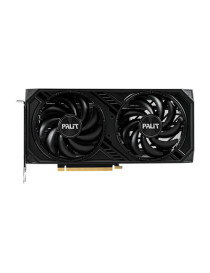 Palit RTX4060 Ti DUAL OC  PCIe4  8GB DDR6  HDMI  3 DP  2685MHz Clock  RGB Lighting  Overclocked