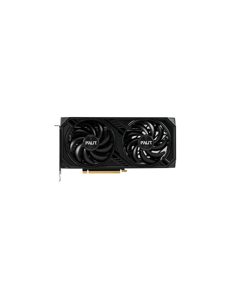 Palit RTX4060 Ti DUAL OC  PCIe4  8GB DDR6  HDMI  3 DP  2685MHz Clock  RGB Lighting  Overclocked