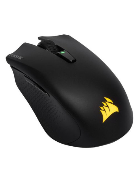 Corsair Harpoon RGB Wired/Wireless/Bluetooth Gaming Mouse  10 000 DPI  Slipstream Wireless Tech  60hrs Battery  6 Programmable Buttons