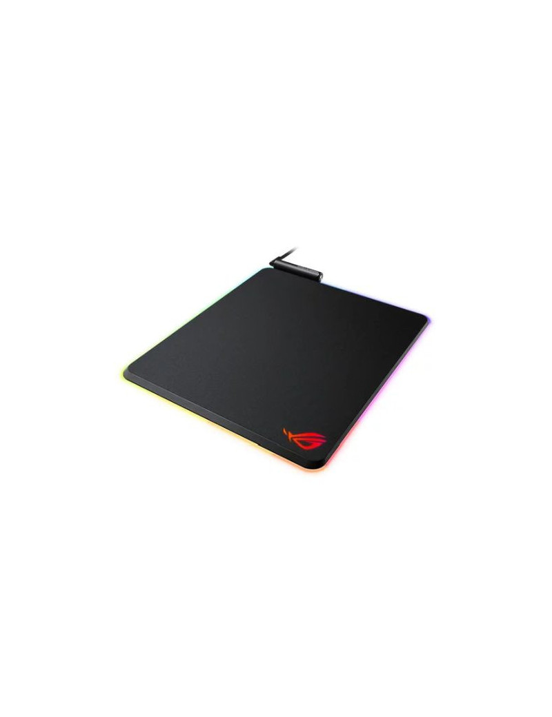 Asus ROG Balteus RGB Gaming Mouse Pad  Customisable Lighting  Non-slip  USB Passthrough  370 x 320 x 7.9 mm