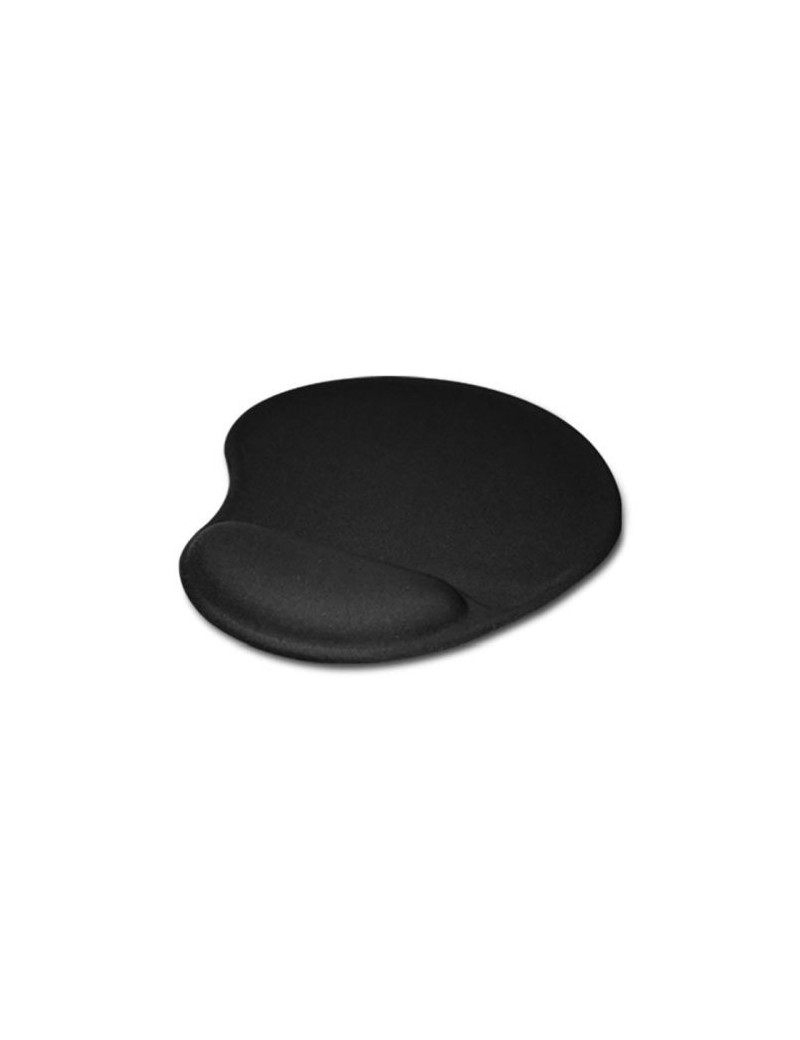 Jedel Mouse Pad with Ergonomic Wrist Rest  Black