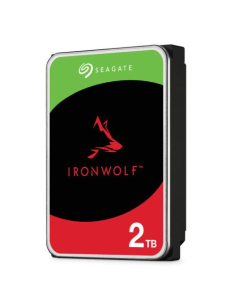 Seagate 3.5“  2TB  SATA3  IronWolf NAS Hard Drive  5400RPM  256MB Cache  8 Drive Bays Supported  OEM