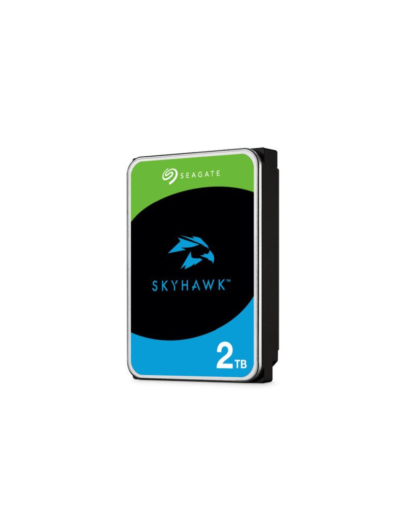 Seagate 3.5“  2TB  SATA3  SkyHawk Surveillance Hard Drive  256MB Cache  8 Drive Bays Supported  24/7  CMR  OEM