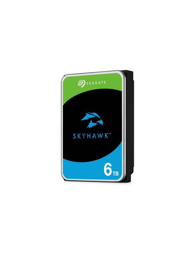 Seagate 3.5“  6TB  SATA3  SkyHawk Surveillance Hard Drive  256MB Cache  16 Drive Bays Supported  24/7  CMR  OEM