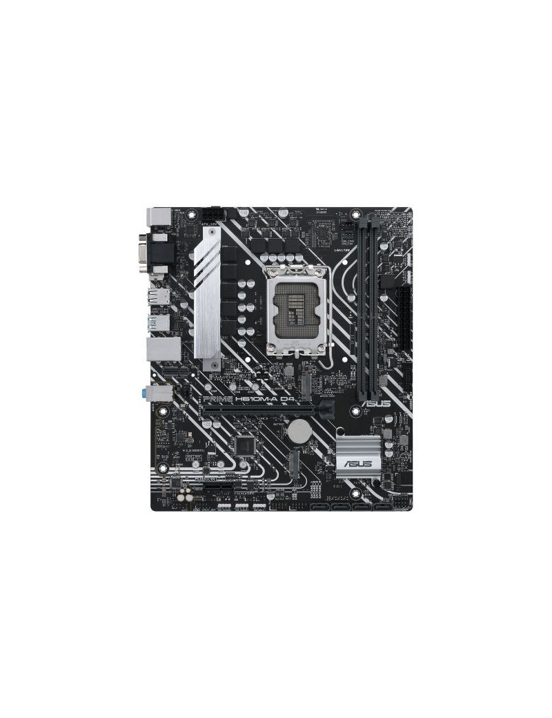 Asus PRO H610M-C D4-CSM - Corporate Stable Model  Intel H610  1700  Micro ATX  2 DDR4  VGA  HDMI  DP  PCIe4  1x M.2