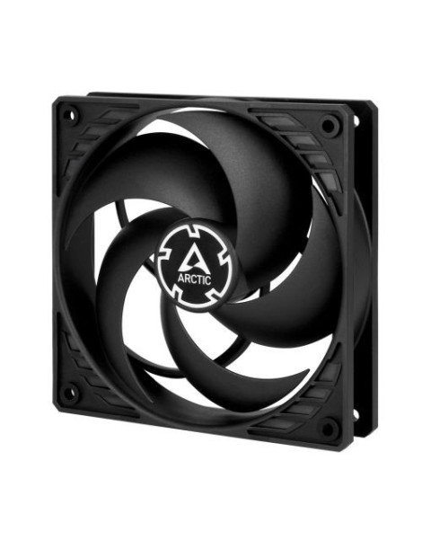 Arctic P12 12cm PWM PST CO Case Fan for Continuous Operation  Black  Fluid Dynamic Bearing