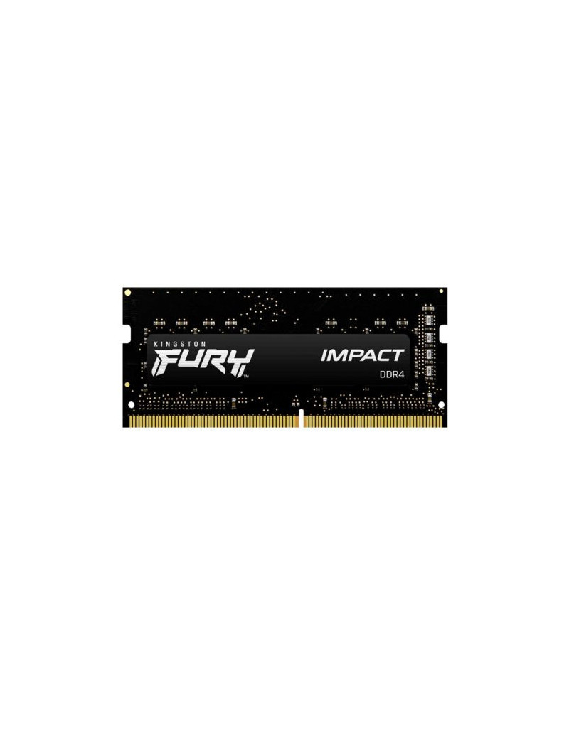 Kingston Fury Impact 8GB  DDR4  3200MHz (PC4-25600)  CL20  SODIMM Memory