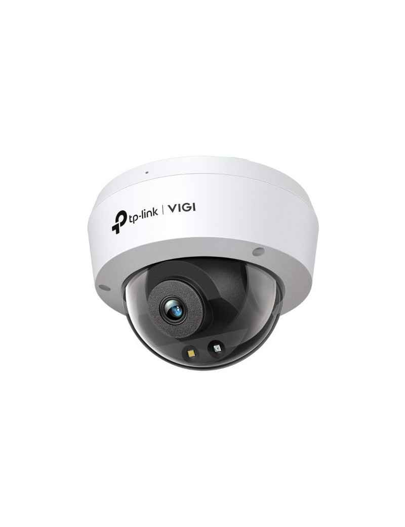 TP-LINK (VIGI C250 2.8MM) 5MP Full-Colour Dome Network Camera w/ 2.8mm Lens  PoE  Smart Detection  IP67  People & Vehicle Analytics  H.265+