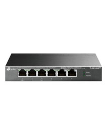 TP-LINK (TL-SG1006PP) 6-Port Gigabit Desktop Switch with 3-Port PoE+ & 1-Port PoE++  Steel Case