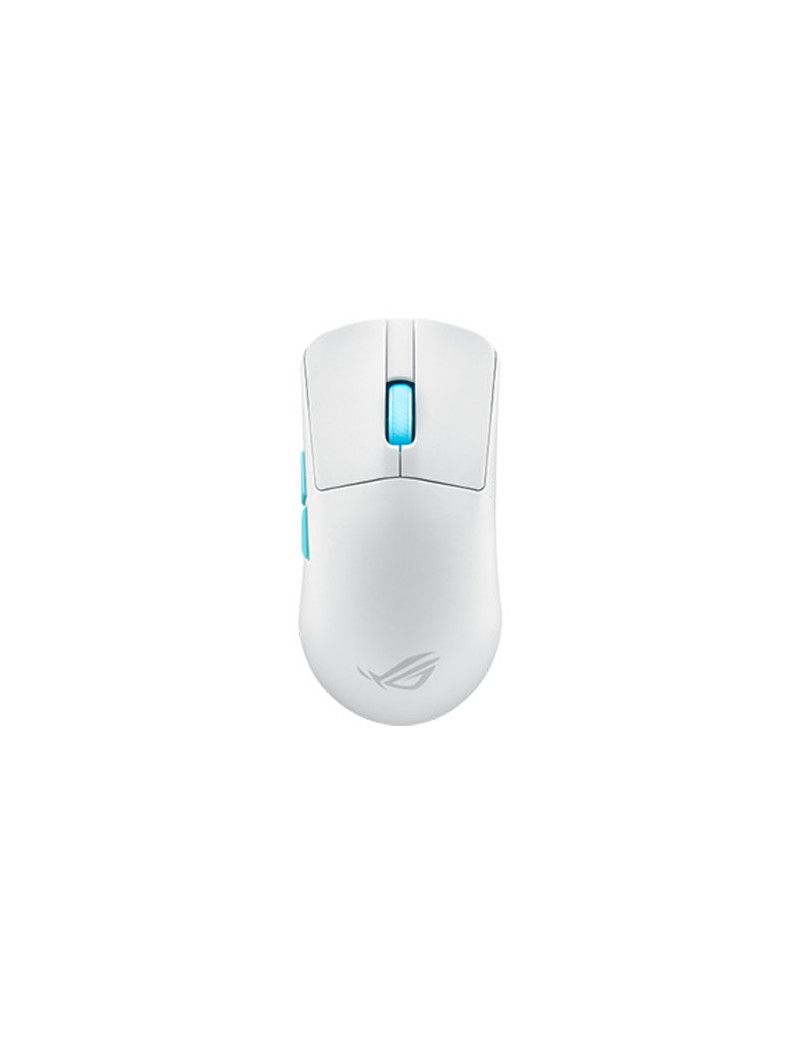 Asus ROG Harpe Ace Aim Lab Edition Gaming Mouse  Wireless/Bluetooth/USB  Synergistic Software  RGB  Mouse Grip Tape  White