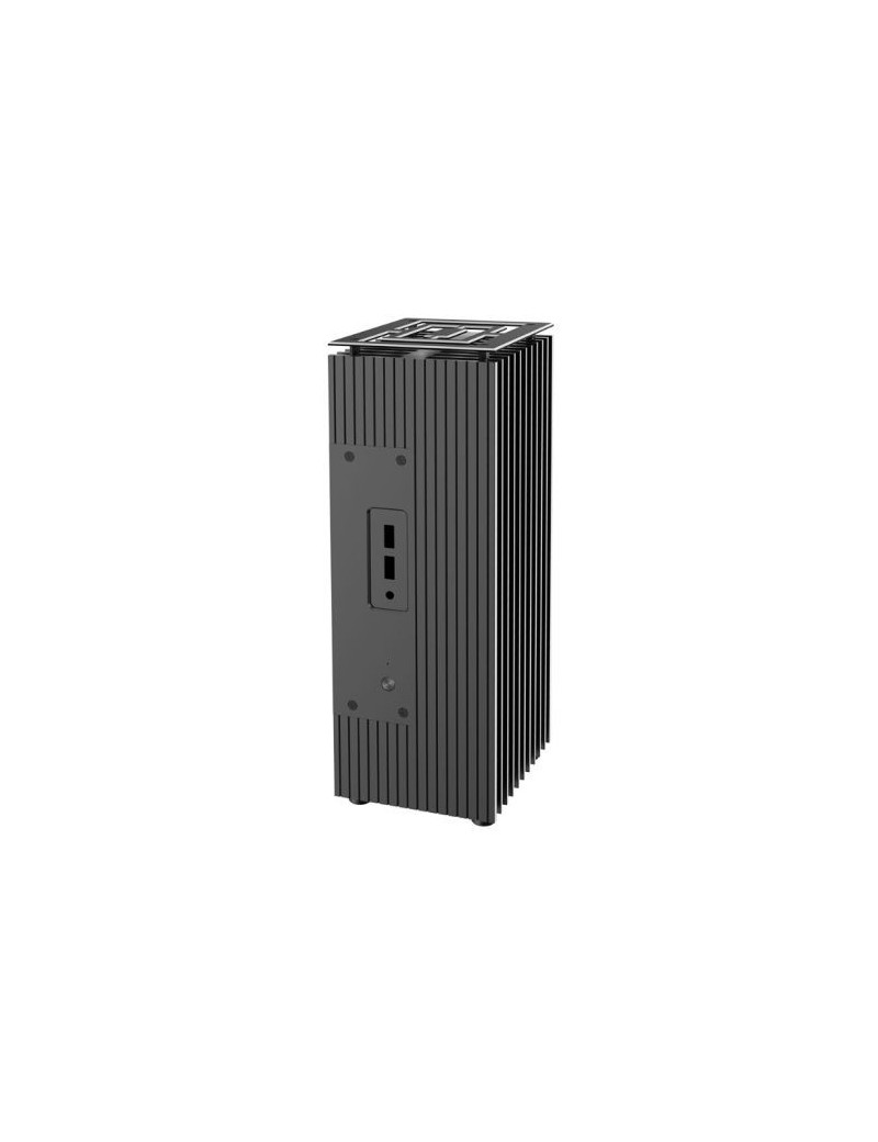 Akasa Turing AC Pro Contemporary Premium Fanless Case for Intel NUC 13 Pro  40W TDP  2.5” SSD/HDD  Vertical/Horizontal