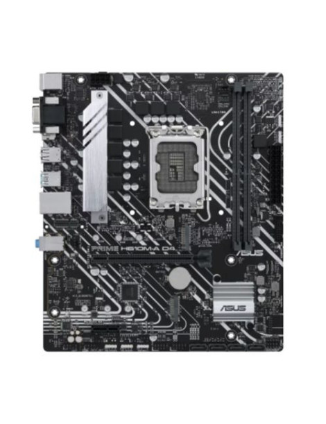 Asus PRIME H610M-A D4 CSM - Corporate Stable Model  Intel H610  1700  Micro ATX  2 DDR4  VGA  HDMI  DP  PCIe4  2x M.2