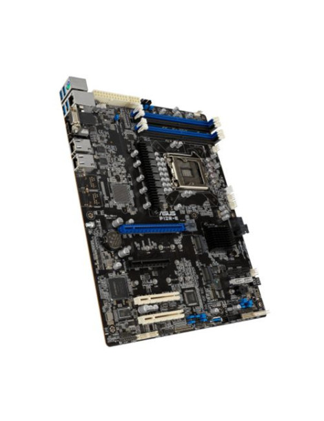 Asus P12R-E Server MB  Intel C252  1200 for Xeon E-2300  ATX  4 DDR4  Dual GB LAN  Mgmt LAN  2x M.2