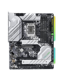 Asrock Z690 STEEL LEGEND/D5  Intel Z690  1700  ATX  4 DDR5  HDMI  DP  PCIe5  2.5GB LAN  RGB  3x M.2