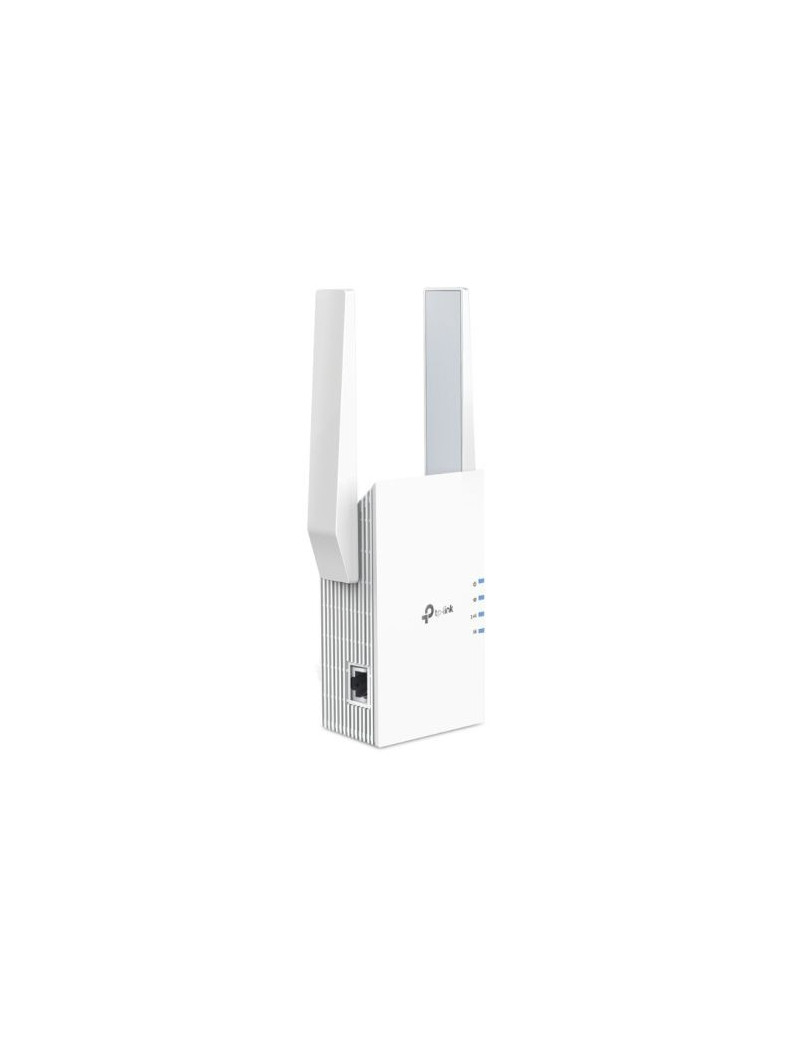 TP-LINK (RE705X) AX3000 Dual Band Mesh Wall-Plug Wi-Fi 6 Range Extender  External Antennas  EasyMesh Compatible  AP Mode  App Control