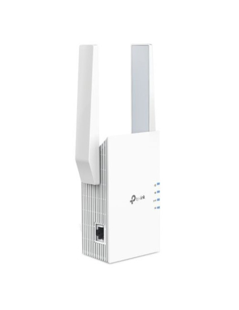 TP-LINK (RE705X) AX3000 Dual Band Mesh Wall-Plug Wi-Fi 6 Range Extender  External Antennas  EasyMesh Compatible  AP Mode  App Control