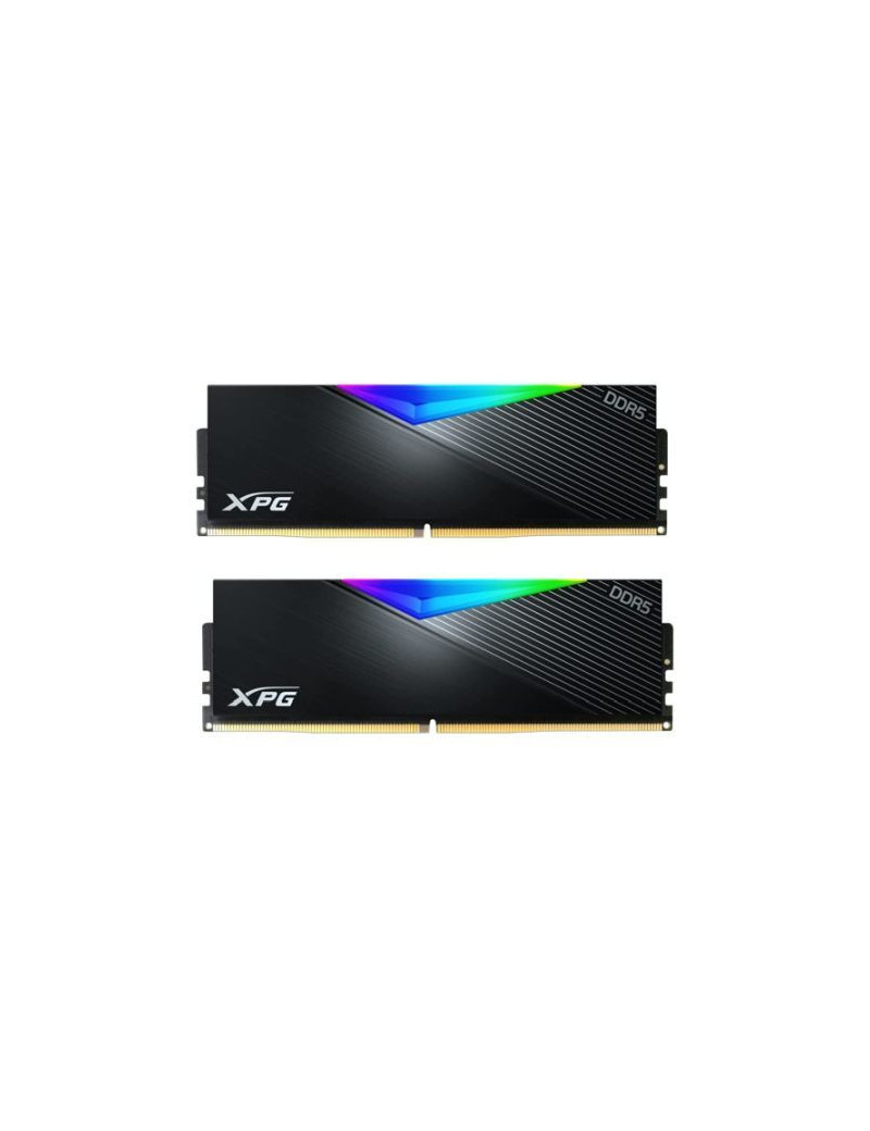 ADATA XPG Lancer RGB 32GB Kit (2 x 16GB)  DDR5  6400MHz (PC5-51200)  CL32  1.4V  ECC  XMP 3.0  PMIC  DIMM Memory