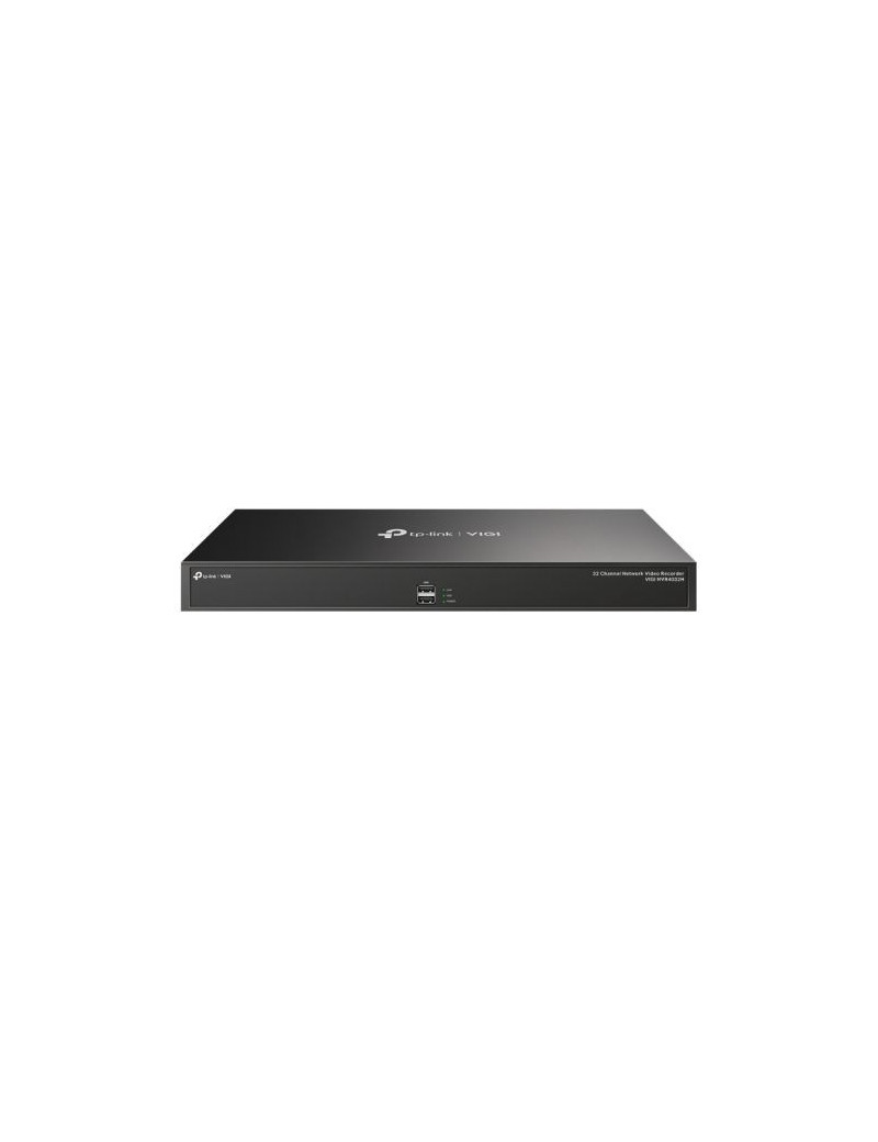 TP-LINK (VIGI NVR4032H) 32-Channel NVR  No HDD (Max 40TB)  Face Recognition  Smart Search  Remote Monitoring  H.265+  2-Way Audio