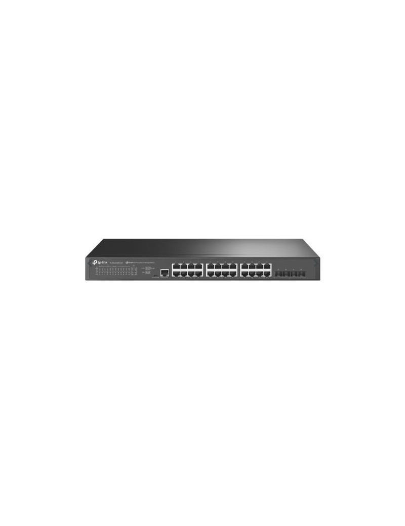 TP-LINK (TL-SG3428X-M2) JetStream 24-Port 2.5GBASE-T L2+ Managed Switch with 4 10GE SFP+ Slots  PoE++  Rackmountable