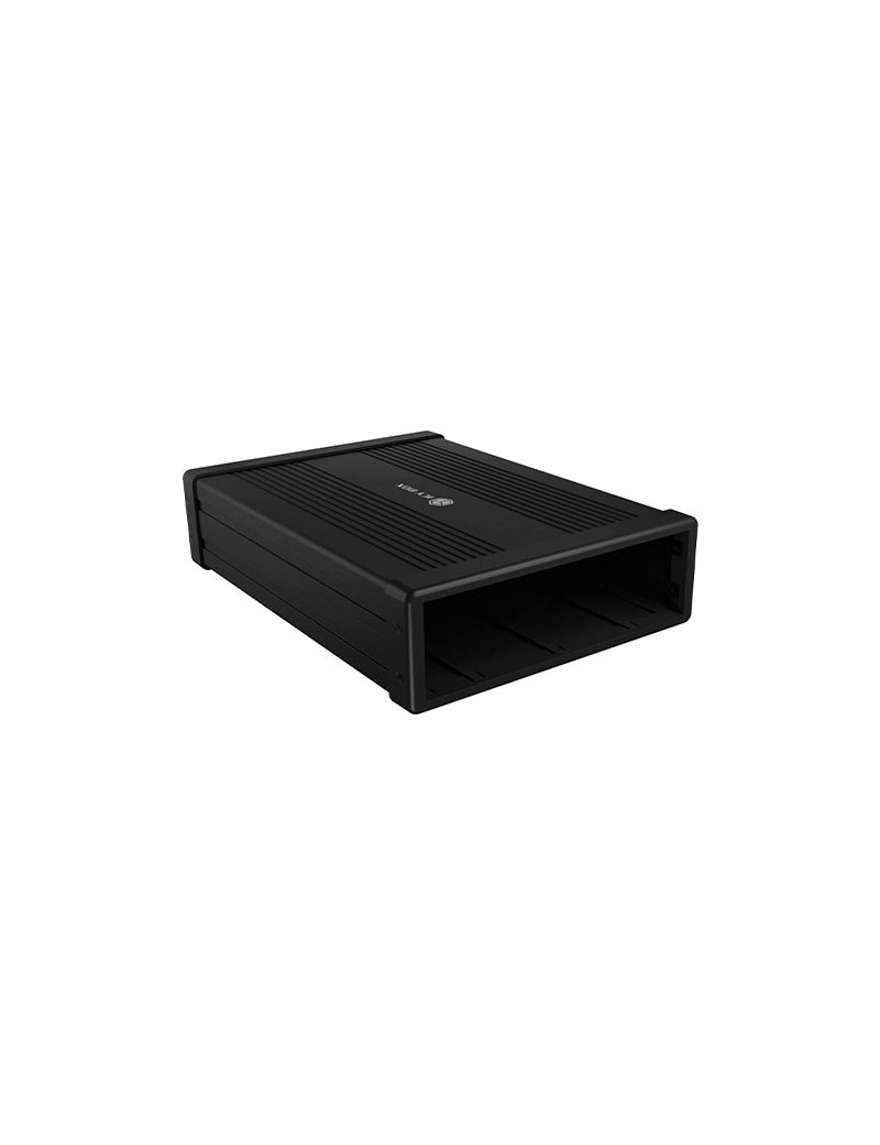 Icy Box (IB-525-U3) External 5.25“ SATA Drive Caddy  USB 3.2 Gen 1 Type-A/Type-C  Aluminium