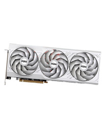 Sapphire PURE RX7800 XT  PCIe4  16GB DDR6  2 HDMI  2 DP   2475MHz Clock  LED Lighting  White