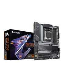 Gigabyte B650 AORUS ELITE AX V2 AMD AM5 Socket Motherboard  ATX  4x DDR5 Slots  3x M.2 Sockets  1x USB-C Port  Fitted I/O Shield  2.5GbE LAN  Wi-Fi 6E  1x Display Port 1.4 / 1x HDMI Ports