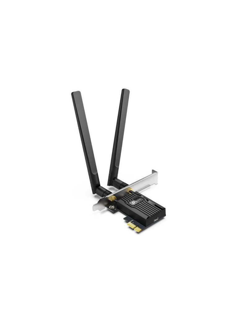 TP-LINK (Archer TX55E) AX3000 Dual Band Wi-Fi 6 PCI Express Adapter  Bluetooth 5.2  WPA3