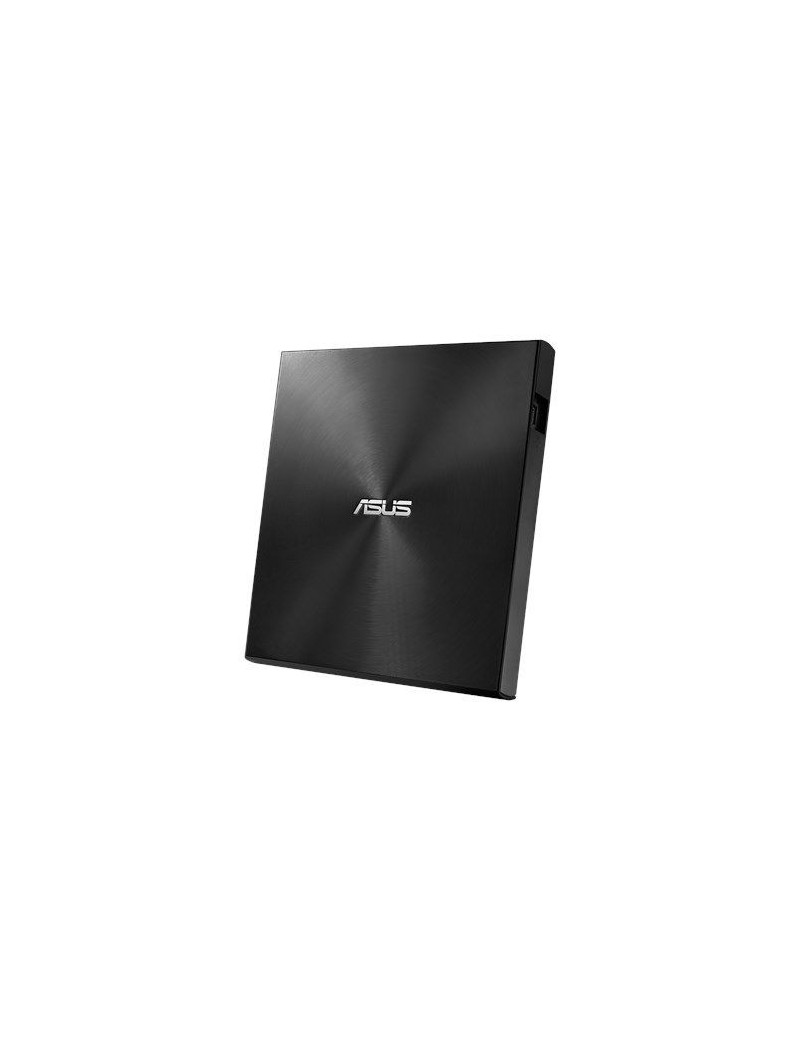 Asus (ZenDrive U9M) External Slimline DVD Re-Writer  USB-A / USB-C  8x   M-Disc Support  Cyberlink Power2Go 8  Black