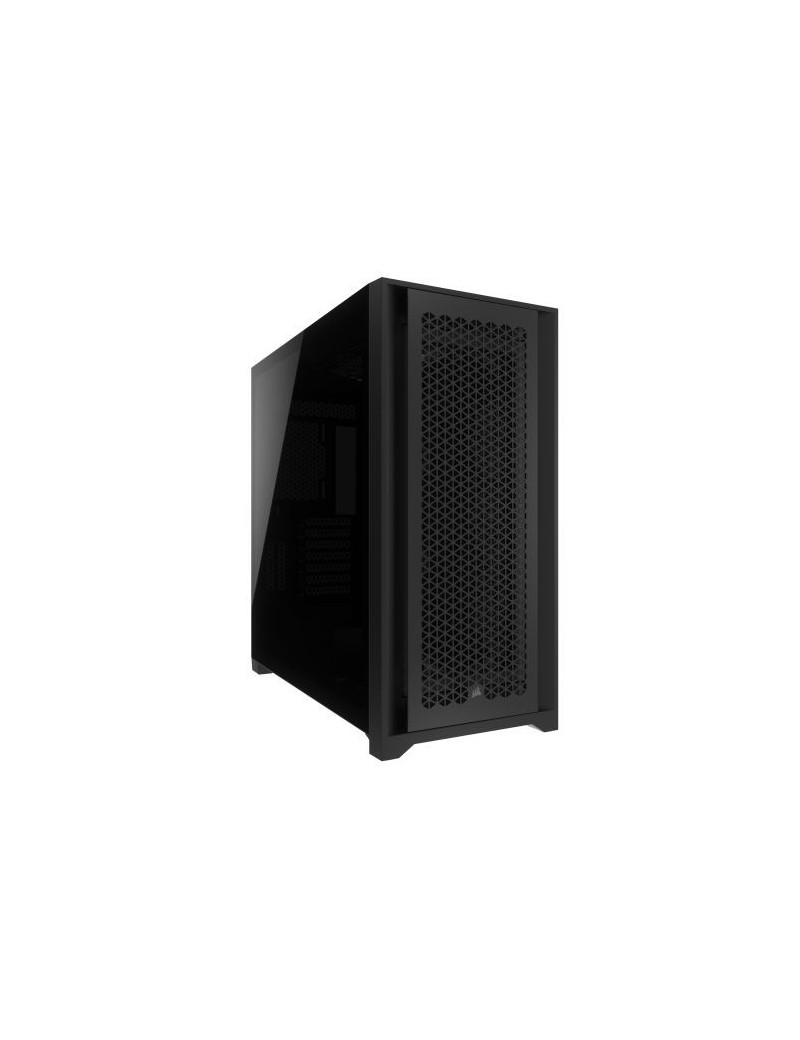 Corsair 5000D CORE Airflow Gaming Case w/ Glass Window  E-ATX  No Fans  High-Airflow Front Panel  USB-C  Black