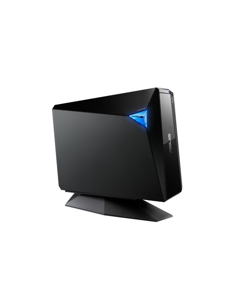 Asus TurboDrive (BW-16D1H-U PRO) External Ultra-Fast 16X Blu-Ray Writer w/ Stand  USB 3.1 Gen1 Type-A  M-DISC Support