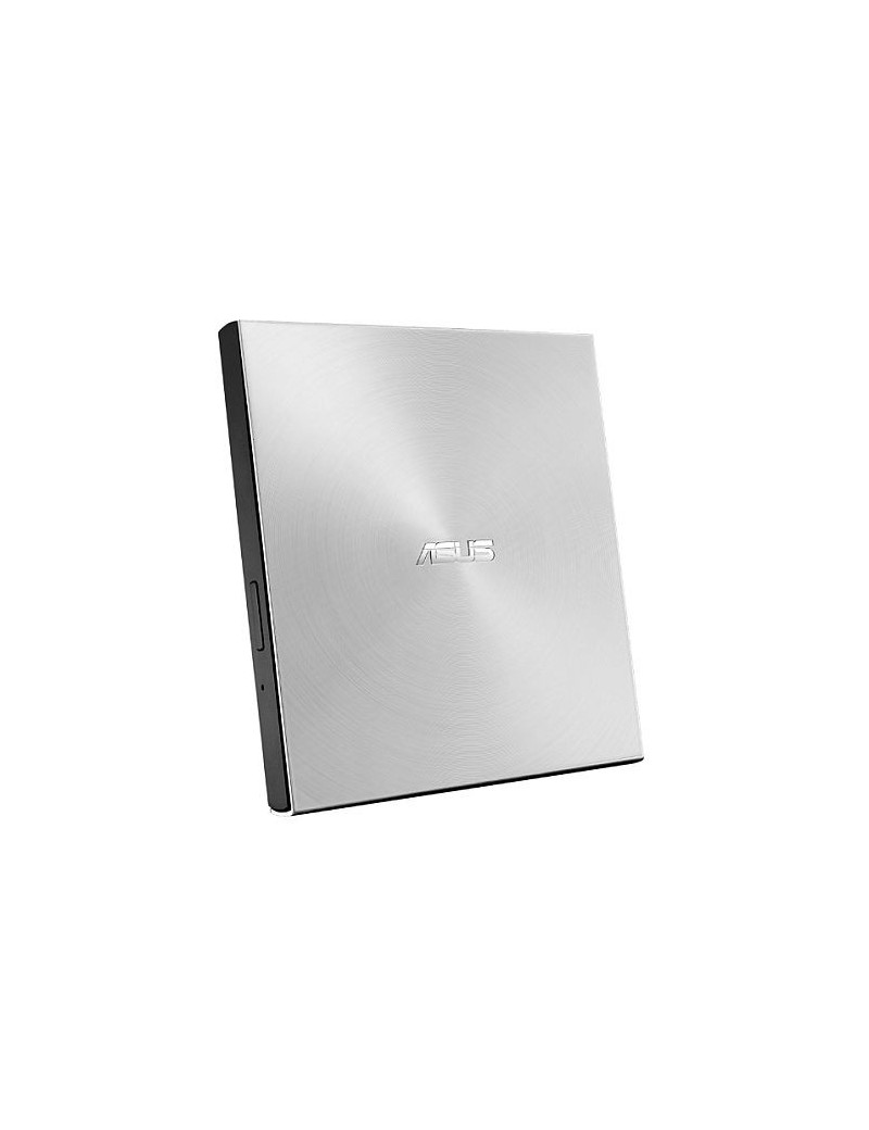 Asus (SDRW-08U8M-U) ZenDrive U8M External Ultra-Slim 8X DVD Writer  USB Type-C  M-DISC Support  Silver